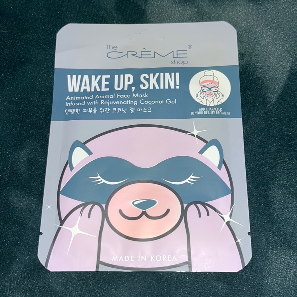 The Crème shop face sheet mask
